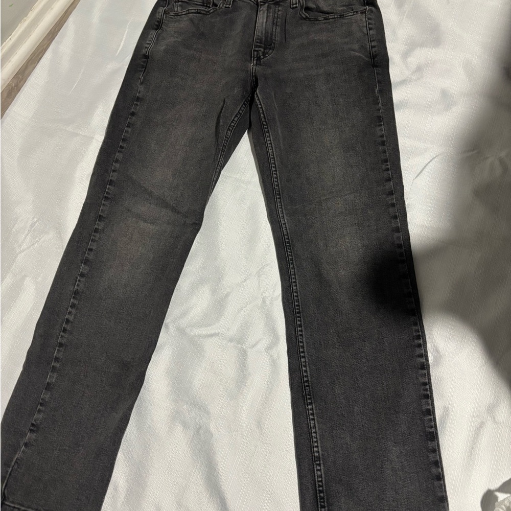 Levi's Men's Charcoal Straight Jeans